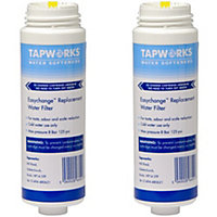 2x Tapworks Easychange Water Filter Tap System Replacement Cartridge - 6 Month