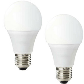 2x WiFi Colour Change LED Light Bulb 9W E27 Warm Cool White SMART Dimmable Lamp