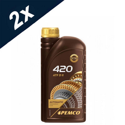 2x1L PEMCO Automatic Transmission Fluid GM Dexron 2 MAN 339 V1 ALLISON C4