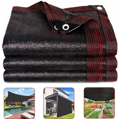 2x3m Shade Netting with 85% UV Protection Windproof Greenhouse Cloth ...