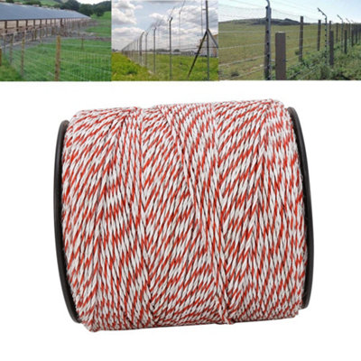 2X500m Stainless Steel Roll Polywire Electric Fence Fencing Poly Wire AU