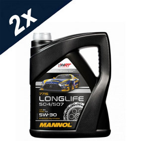 2x5L Mannol 5W-30 C3 vw 504 00 / 507 00 Fully Synthetic Engine Oil Longlife 3