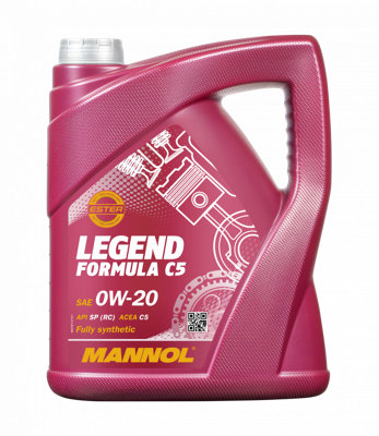 2x5L MANNOL C5 0W-20 Fully Synthetic Engine Oil dexos 1 MB229.71 VOLVO RBS0-2AE