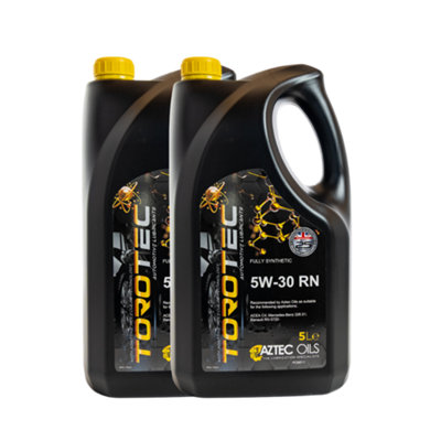 2x5L Torotec 5W30 RN Engine Oil Fully Synthetic ACEA C4 MB 226.51 ...