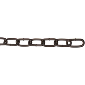 3.0mm x 21mm No.300 Straight Link Side Welded Chain - 10m Box
