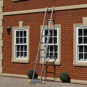 3.13m Trade Master Pro 2 Section Extension Ladder