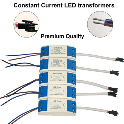 3-1W LED Driver Power Supply 100-265V ac to 8-11V dc 280mA Constant ...