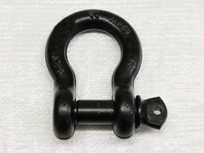 3.25 Ton Black Bow Shackle With Screw Pin (3250KG Towing Theatre 4x4 ...