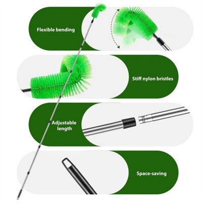 3.2M 2In1 Telescopic Gutter Cleaning Tool