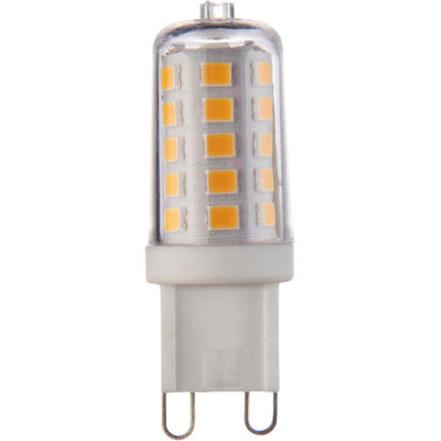 3.2W G9 Warm White Dimmable LED Bulb - 320 Lumen Output - 3000k Colour Temp