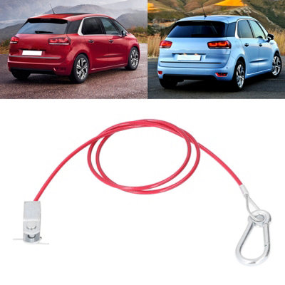 3.3ft Stainless Steel Breakaway Cable for Trailers - Universal Anti-Drop Safety Rope for Cars