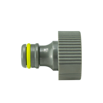 2 Rubinetti Per Botte D'acqua Piovana Con Filetto 3/4'' – Attacco Per Tubo Da Giardino, Chiusura In Ottone