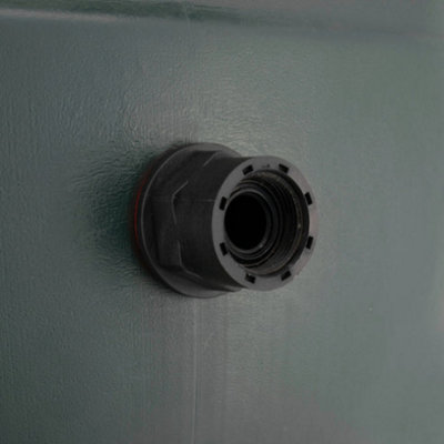 3/4 BSP Garden Water Butt Tank Adapter w/ Gasket Durable Plastic Male-Female - 3
