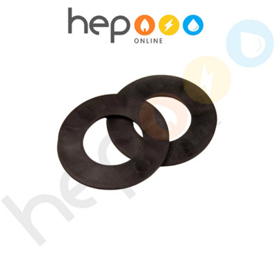3/4 inch Brass Hex Female Blanking Cap with Rubber washer -  Pack of 2