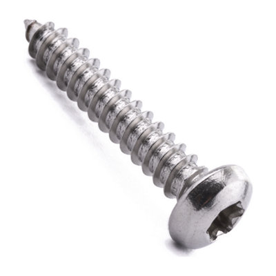3.5 X 38 Six Lobe Pan Tapping Screw 25 Pack ISO 14585-C TX15 A2 ...