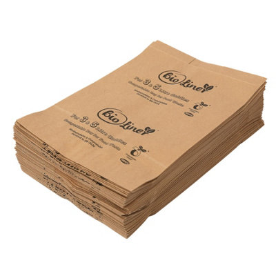 3 & 5L Bioliner Paper Compostable Caddy Liners (Small) - 100 Bags