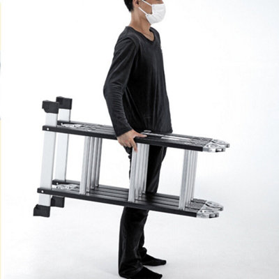 3.5M 12 IN 1 Excel Aluminium Combination Step Ladder Foldable Multi-Purpose