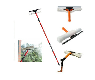 3.5m Telescopic Window Cleaner Kit With Squeegee