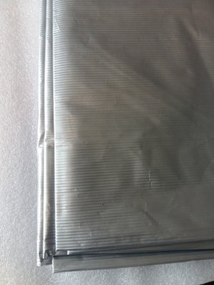 3.5m x 5.4m Yuzet Silver XT Tarpaulin  heavy duty Tarp Ground Sheet Ribbed Strength - 4