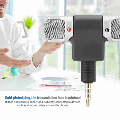 3.5mm Mini Digital Stereo Microphone-Professional Handheld Wireless ...