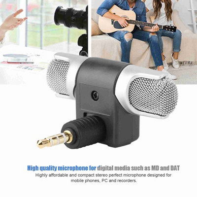 3.5mm Mini Digital Stereo Microphone-Professional Handheld Wireless ...