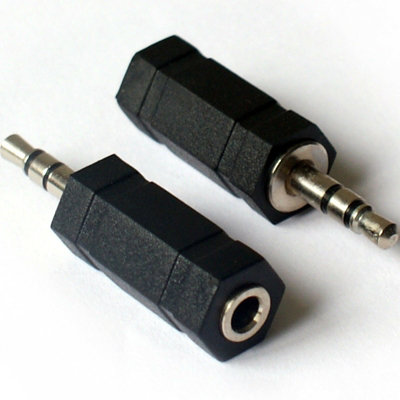 3.5mm Stereo Jack To Mono Socket Adapter – Male To Female Audio Converter For Headphones & Speakers