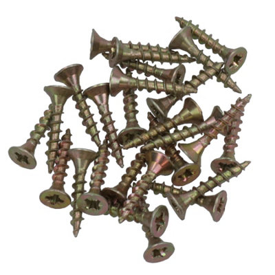 DIN Standard Zinc Plated Screws Countersunk Head Chipboard Wood Screws