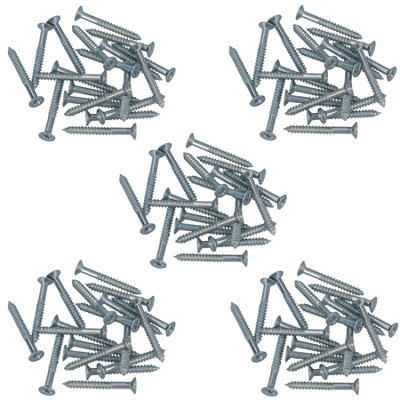 3.5mm x 30mm PZ2 Drive Countersunk Wood Chipboard Screws Fasteners 20pc