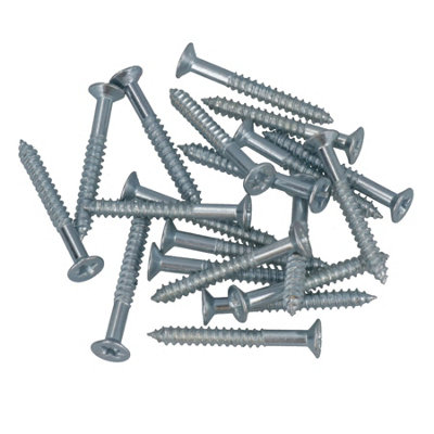 3.5mm x 30mm PZ2 Drive Countersunk Wood Chipboard Screws Fasteners 20pc