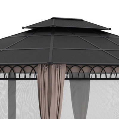 3.6 x 3 (m) Polycarbonate Gazebo - 9