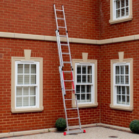 3.70m Rung Home Master 3 Section Extension Ladder