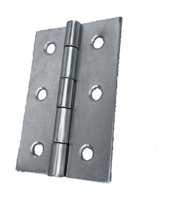 3" (75mm) BUTT HINGES - Nickel Plate Door Hinges - multi pack