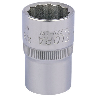 3/8" 1/2" Square Drive Elora Whitworth Bi-Hexagon Socket 24830