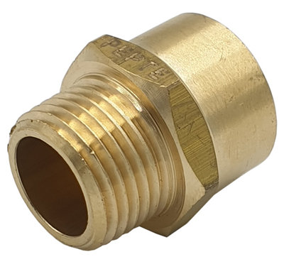 3/8" BSP Female x NPT Male Connector Thread Joiner Adaptor UK Thread to American