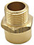 3/8" BSP Male x NPT Female Connector Thread Joiner Adaptor UK Thread to American