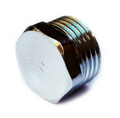3/8 BSP Thread Chrome Pipe Screw Hex Male Blanking Plug Tube End Cap Cover Price Comparisons | Compare The Build