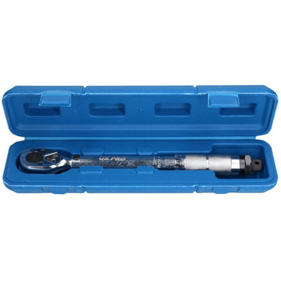 3/8" drive click torque wrench 19 - 110Nm / 15- 81 ft/lbs | DIY at B&Q