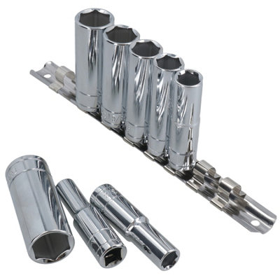 3/8" Drive Imperial AF / SAE Double Deep Sockets 5/16" - 3/4" 8pc Set