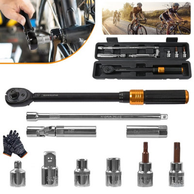 3/8" Torque Wrench Set 5-60Nm Square Drive Spanner Precise Reversible ...