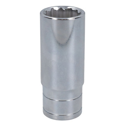 Whitworth / BSF / BSW 3/8" Drive Shallow Sockets 7pc Set 1/8"-1/2" Bi Hex LSR29 - View #4