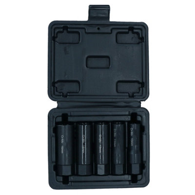3/8in Drive Deep Impact Twist Spiral Sockets Extractor Metric Sizes 10 - 16mm
