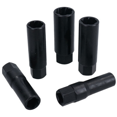 3/8in Drive Deep Impact Twist Spiral Sockets Extractor Metric Sizes 10 - 16mm