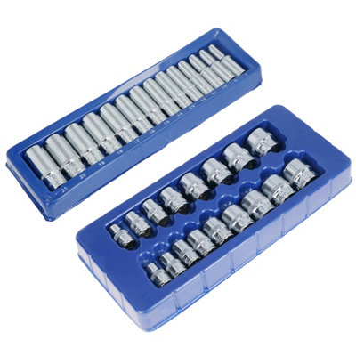 thumbnail image 2 of AB Tools 3/8in Drive Double Deep Metric 12-Point Bi-Hex Sockets - 8mm To 24mm (Choose Size) 2 of 4