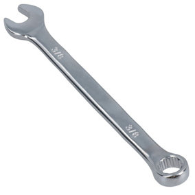 3/8in. Imperial SAE AF Combination Spanner Open Ended Ring Wrench Bi-hex