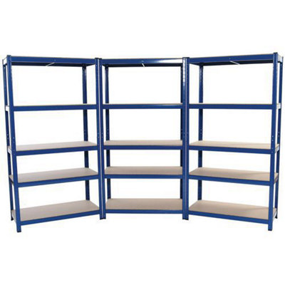 3 Bay Offer - Rapid Racking Budget Shelving (600d)