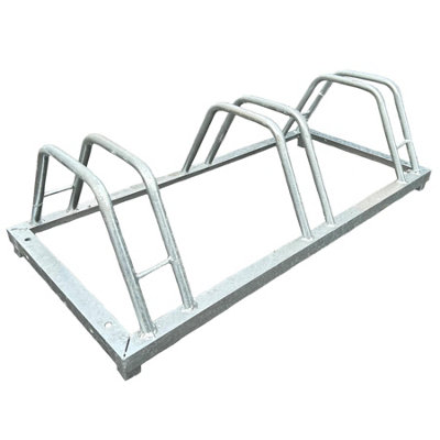 3 Bike Cycle Stand Holder Floor Rack 88 x 40cm Wall Mounting Storage Parking