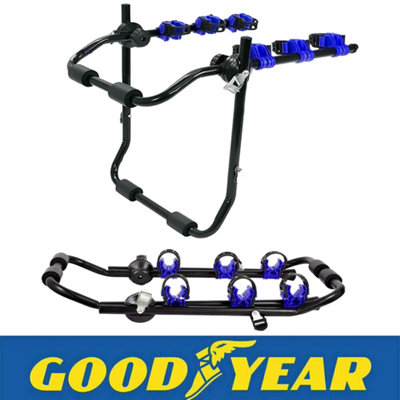 Universal rear 3 bike carrier rack deals