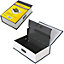 3 Digit Combination Portable Book Safe Box Safes Money Phone Cards Cover Metal