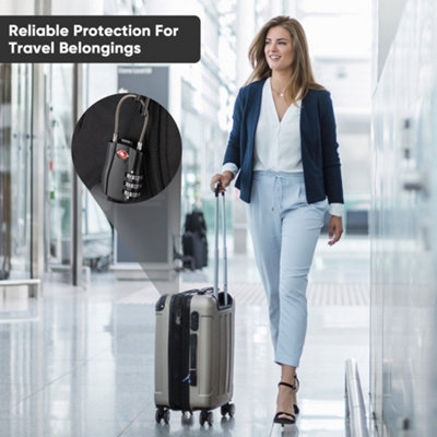 3 Digit Combination Suitcase Padlocks - 5