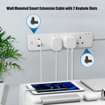 3 Gang Smart Extension lead - 7